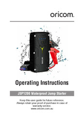 Oricom JSP1200 Operating Instructions Manual