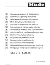 Miele SEB 215 Operating Instructions Manual