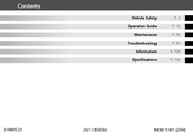 Honda CB500XA 2021 Manual