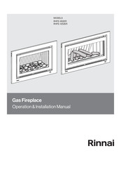 Rinnai RHFE-952ER Operation & Installation Manual