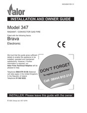 Valor Brava 347 Installation And Owner's Manual