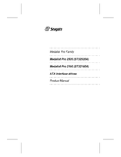 Seagate Medalist Pro 2520 Product Manual