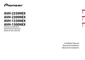 Pioneer AVH-1330NEX Installation Manual