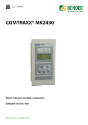 Bender COMTRAXX MK2430 Manual