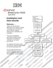 IBM BladeCenter HS20 Installation And User Manual