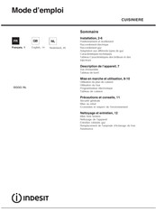 Indesit I5GGG /NL Operating Instructions Manual