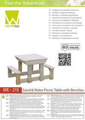 wendi toys WE-215 Installation And Operating Instructions Manual