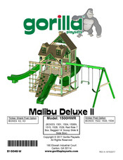 Gorilla Playsets Malibu Deluxe II Manual