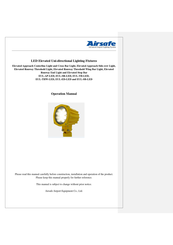 Airsafe EUL-THW-LED Operation Manual