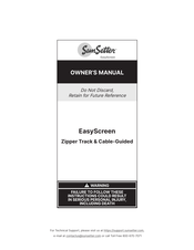 SunSetter EasyScreen Owner's Manual