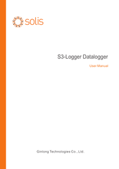 Solis S3-Logger User Manual