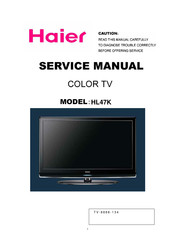 Haier HL47K Service Manual