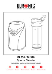 Duronic BL540 Manual