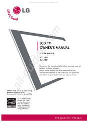 LG 47LY3D Owner's Manual