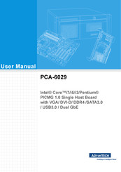Advantech PCA-6029 User Manual