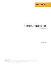 Fluke 115 User Manual