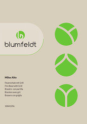 Blumfeldt Milos Alto Manual