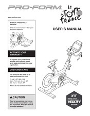 ICON Health & Fitness PFEX01915.0 User Manual