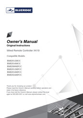 Blueridge BMKH42LM23UH-9W-9W-12F-12F-12F Owner's Manual