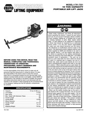 Napa 791-7331 Manual