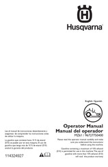 Husqvarna 96727750400 Operator's Manual