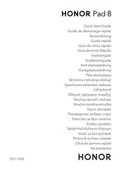 honor HEY-W09 Quick Start Manual