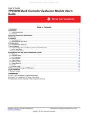 Texas Instruments TPS53015EVM-126 User Manual