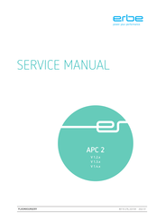 Erbe APC 2 Service Manual