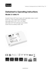 illuburg ST-50M2-PV Datasheet And Operating Instructions