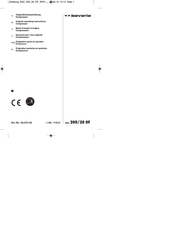Bavaria BAC 200/20 OF Operating Instructions Manual