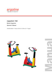 ergoline ergoselect 150 Operator's Manual