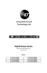 ICT Hybrid Power ICT-IPS-DC24-BMMP Instruction Manual