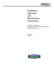 MARVEL SCIENTIFIC 6CARFX Installation, Operation And Maintenance Instructions