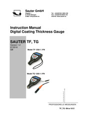 sauter TF 1250-1.1FN Instruction Manual