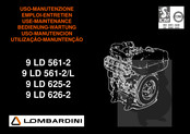 Lombardini 9 LD 561-2/L Use & Maintenance