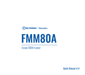 Teltonika FMM80A Quick Manual