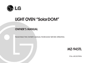 LG SolarDOM MZ-945TL P Owner's Manual