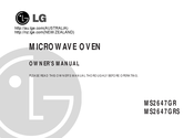 LG MS2647GRS Owner's Manual