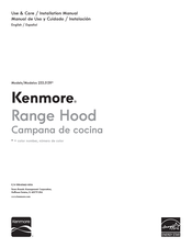 Kenmore 233.5139 Series Use & Care / Installation Manual