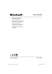 EINHELL TC-VC 1820 SA Original Operating Instructions