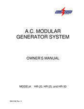 SmartPower HR-30 Owner's Manual