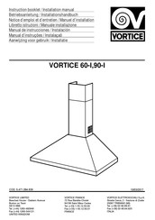 Vortice VORTEX 90-I Installation Manual
