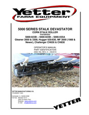 Yetter 5000-035A Operator's Manual