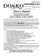 DOSKO 357-13HE-CE Owner's Manual