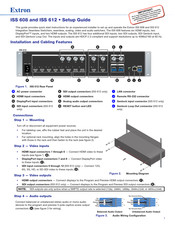 Extron electronics ISS 612 Setup Manual