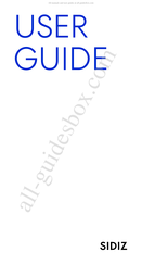 SIDIZ T50 AIR User Manual