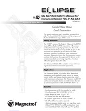 Magnetrol Eclipse 705-51A Series Safety Manual