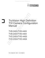 United Technologies Interlogix TruVision TVD-4403 Configuration Manual