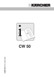 Kärcher CW 50 Manual