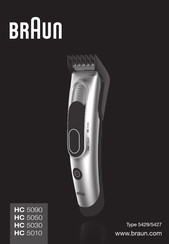 Braun HC 5050 Manual
